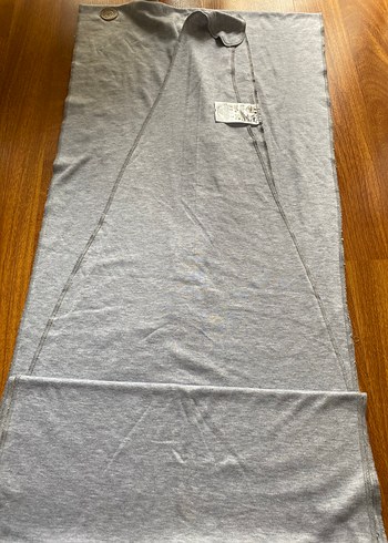 ILAYS MABEL Gri Esnek Bebek Taşıma Şalı - Görsel 3