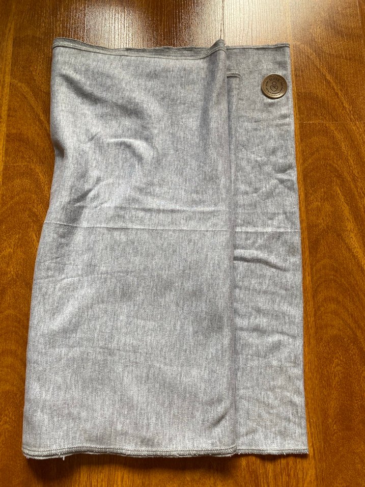 ILAYS MABEL Gri Esnek Bebek Taşıma Şalı - Görsel 5