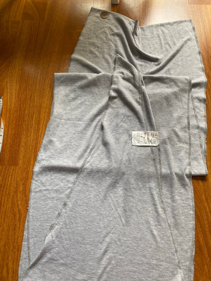 ILAYS MABEL Gri Esnek Bebek Taşıma Şalı - Görsel 4