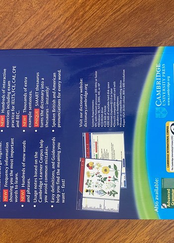 Cambridge Advanced Learner's Dictionary İkinci Baskı - Görsel 3