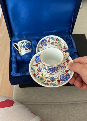 Güral Porselen Güral porselen el yapımı çini ürünü orijinal kutuda