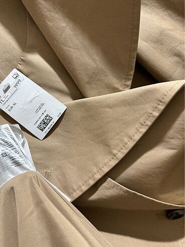 xl Beden camel Renk H&M TRENÇKOT YENİ