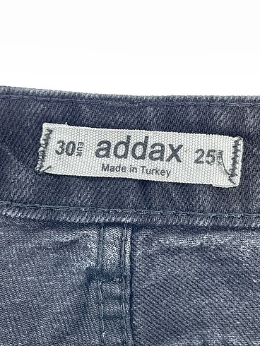 30 Beden siyah Renk Addax Jean / Kot %70 İndirimli.