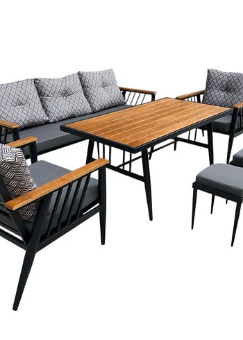 Ikea Gri Bahce Mobilyasi Takimi