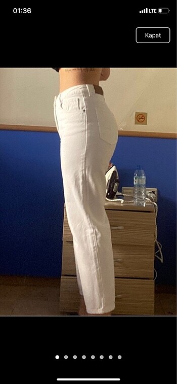 Benetton beyaz pantolon