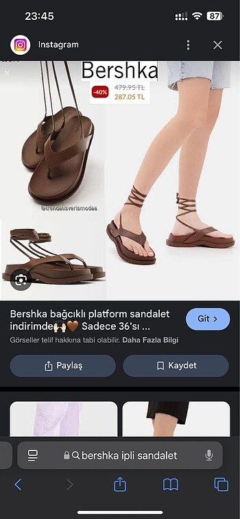 37 Beden beyaz Renk sandalet