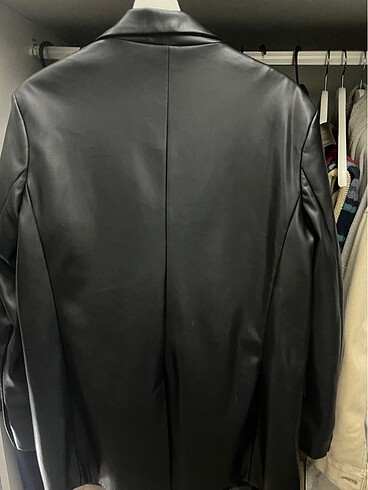 m Beden deri blazer