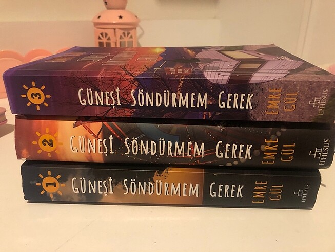 güneşi söndürmem gerek emre gül biri ciltli kitap serisi