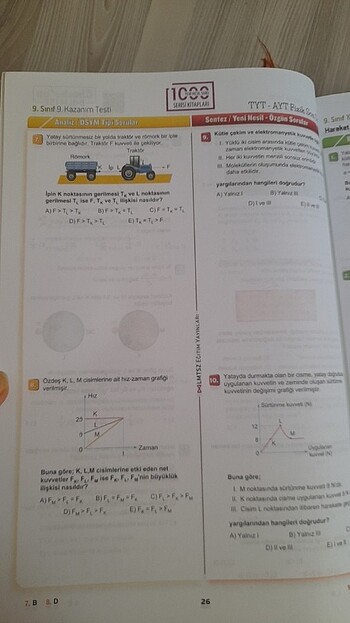  Beden Limitsiz VİP Fizik Check up test tyt ayt