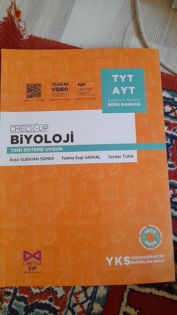 LİMİTSİZ VİP BİYOLOJİ CHACK UP TEST TYT AYT