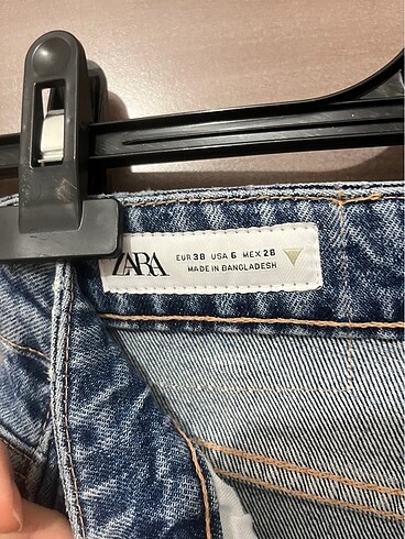 38 Beden Zara yüksek bel jean