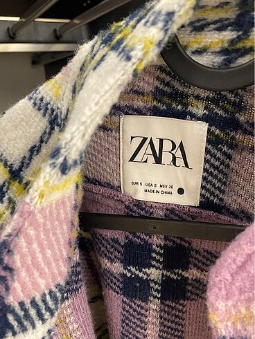s Beden çeşitli Renk Zara Yün Ceket Elmas Düğmeli