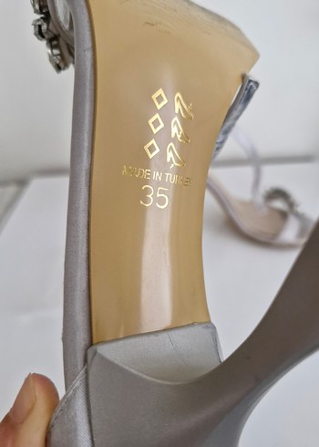 Taşlı Abiye Ayakkabı - Görsel 3