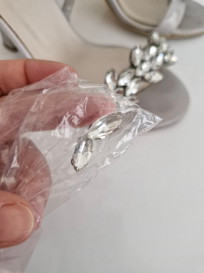 Taşlı Abiye Ayakkabı - Görsel 5