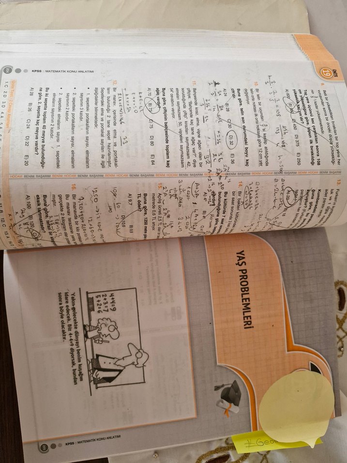 Benim Hocam KPSS 2020 Matematik Konu Anlatımı - Görsel 2