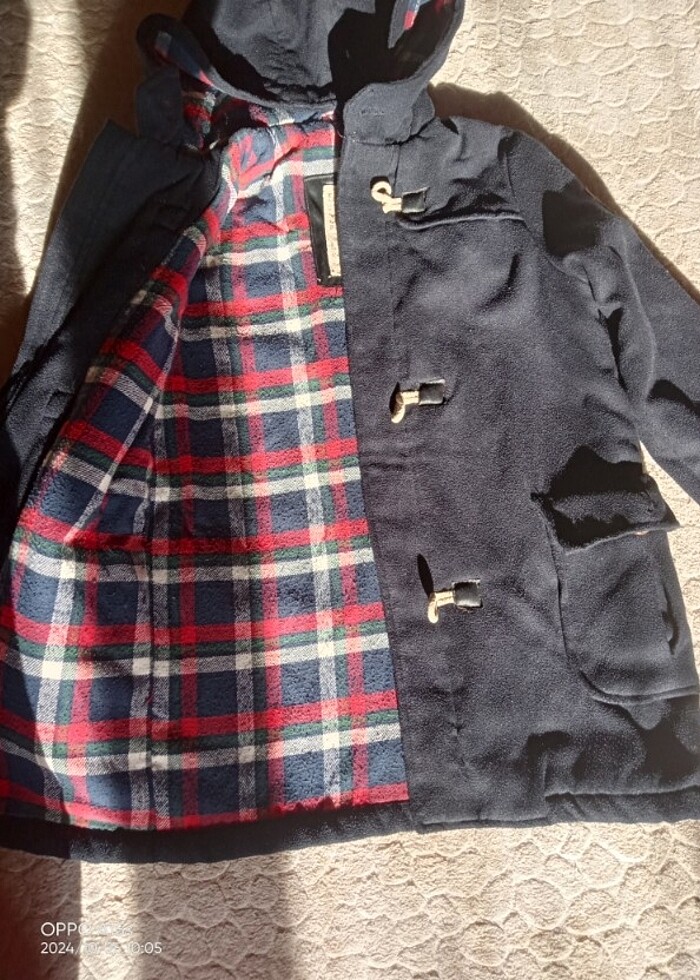 8 .9 yaş kaban içi dısşi kalın kumaş - Görsel 2