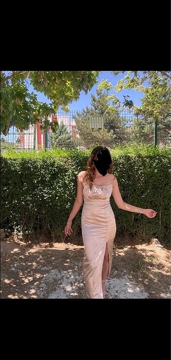 Diğer Saten abiye elbise