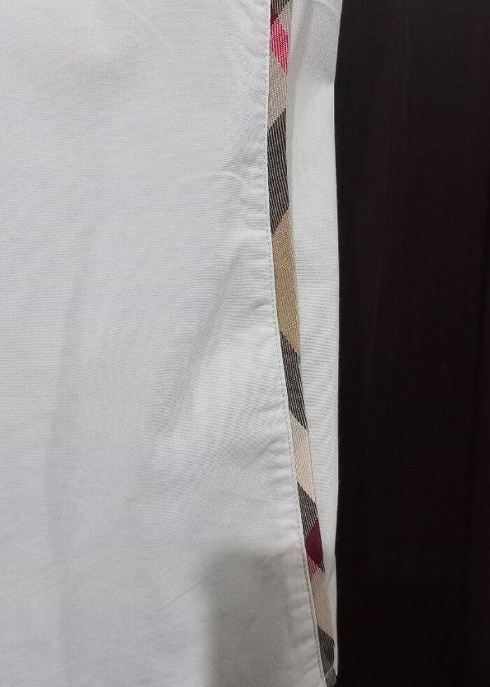 Beyaz yazlik gömlek - Görsel 3