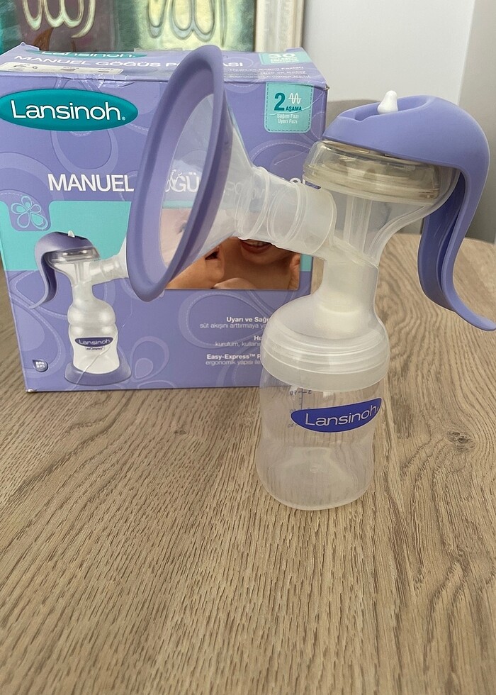 Lansinoh manuel göğüs pompası - Görsel 3