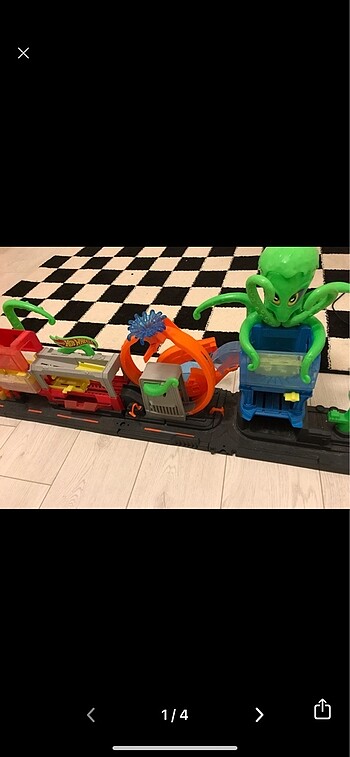 Hot wheels dev ahtapot