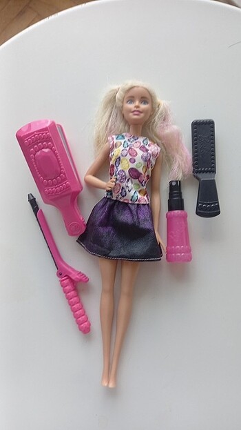 Barbie saç kuaför seti