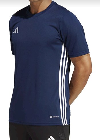 Lacivert Unisex Kısa Kollu Spor Tişört