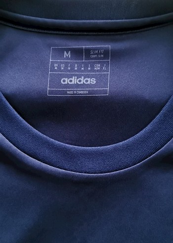 Lacivert Unisex Kısa Kollu Spor Tişört - Görsel 5