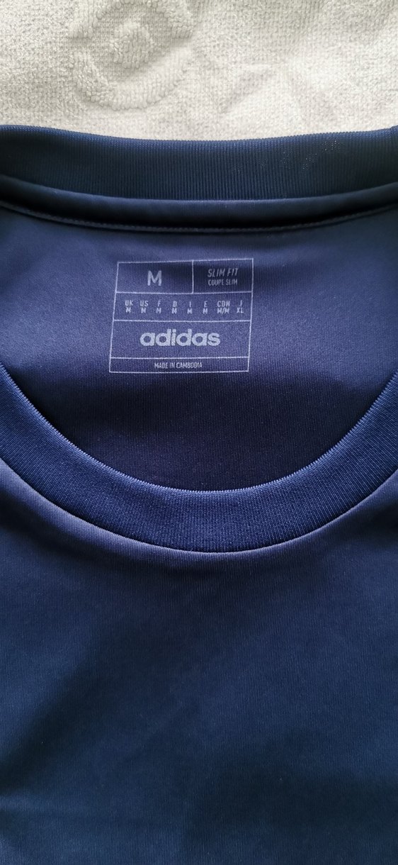 Lacivert Unisex Kısa Kollu Spor Tişört - Görsel 5