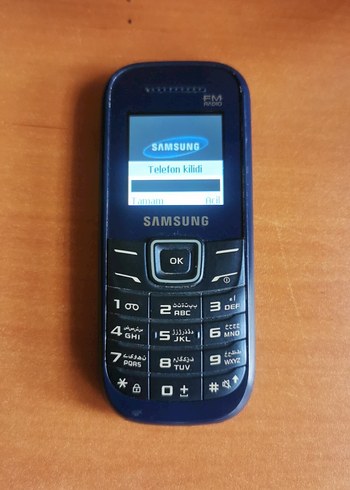 SAMSUNG Klasik Mavi Telefon E1205 - Görsel 3