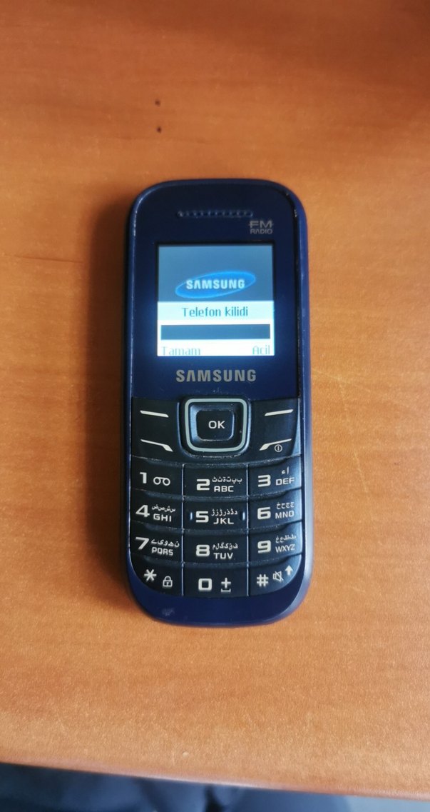 SAMSUNG Klasik Mavi Telefon E1205 - Görsel 3