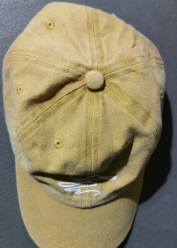 Bej Süet Kadın Şapka Minimalist Tarz - Görsel 4