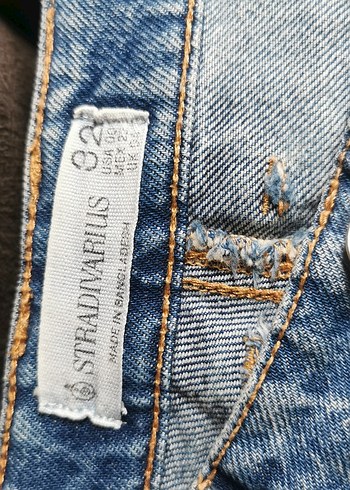 Stradivarius Kadın Denim Jean - Görsel 9