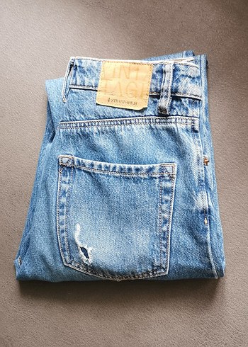 Stradivarius Kadın Denim Jean - Görsel 2
