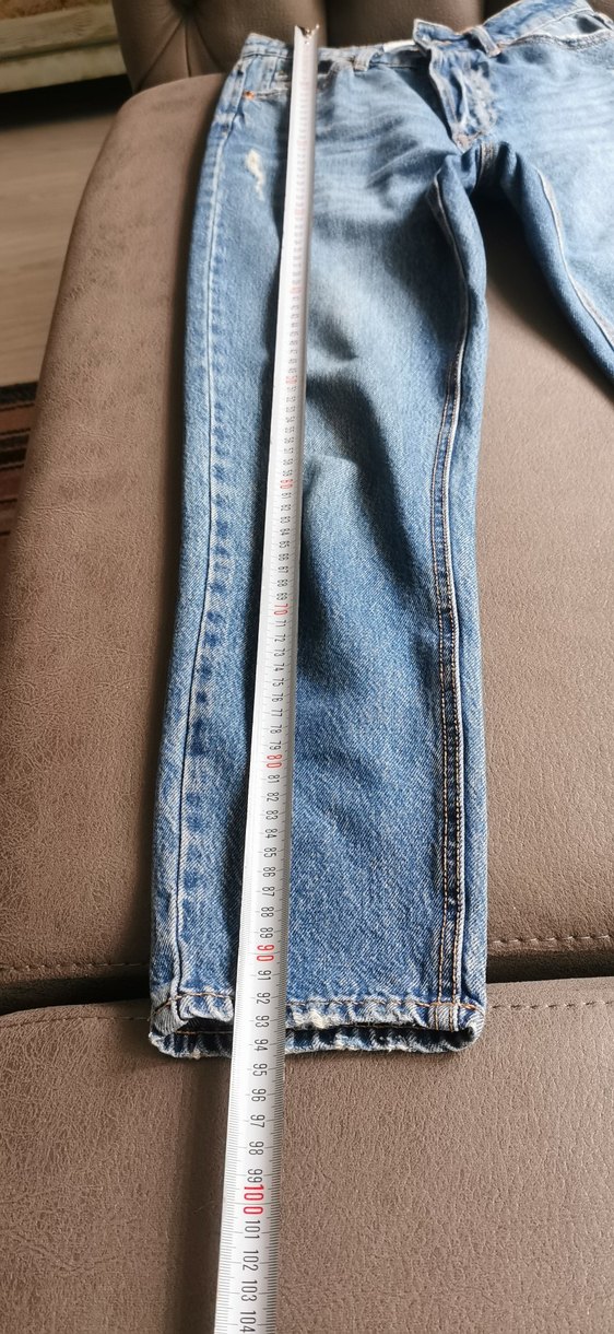 Stradivarius Kadın Denim Jean - Görsel 4