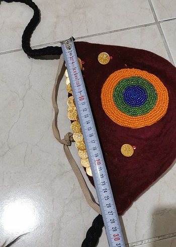 Eski dönem penezli gelin fesi - Görsel 2