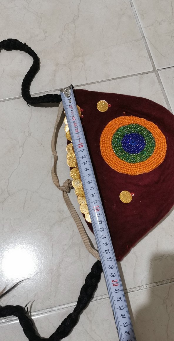 Eski dönem penezli gelin fesi - Görsel 2