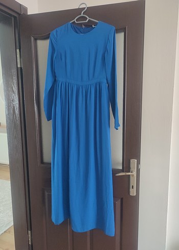 Mavi Kadın Uzun Kollu Elbise