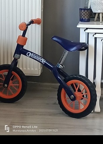 Turuncu Çocuk 2 Tekerlekli denge Bisiklet
