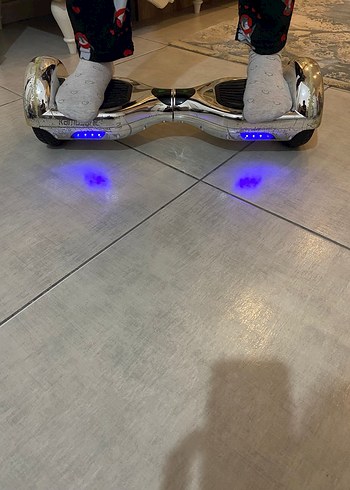Gri Çocuk Hoverboard Scooter - Görsel 4