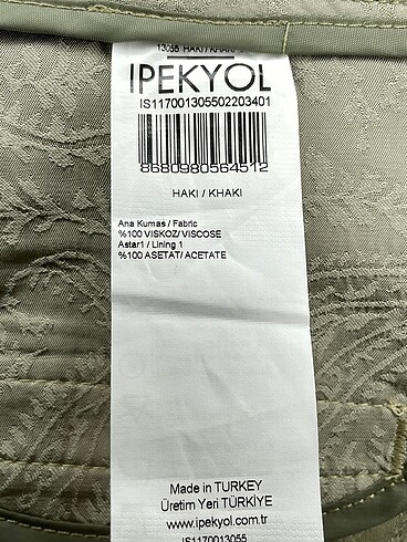 34 Beden çeşitli Renk ipekyol Mini Şort %70 İndirimli.