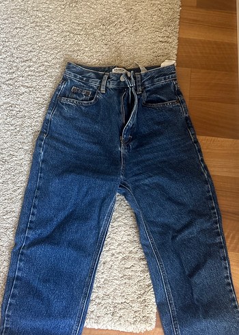 Kadın mom jean Denim Pantolon