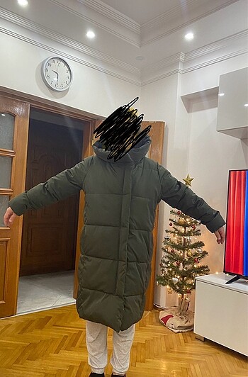 Oversize şişme mont