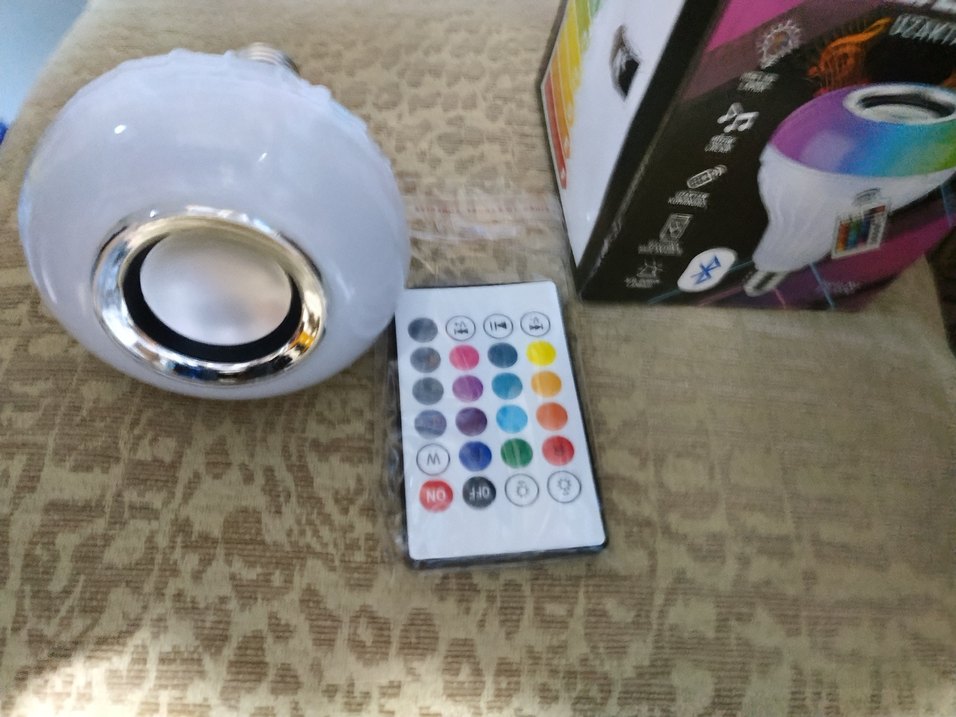 RGB AMPÜL VE SES BOMBASI - Görsel 2