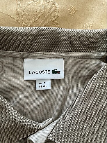 Lacoste orijinal lacoste polo yaka tişört