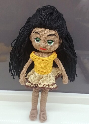 Amigurumi siyahi bebek 