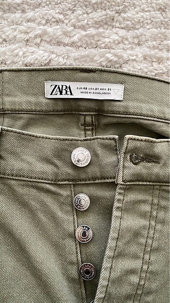31 Beden haki Renk Zara Erkek Jean/Kot Pantolon