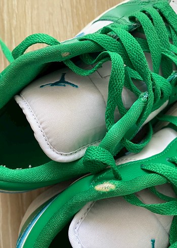 38,5 Beden yeşil Renk Nike Jordan 1 Low Kadın Sneakers