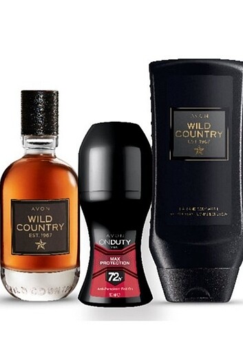 Wild Country 75ml EDT Erkek Parfüm Seti