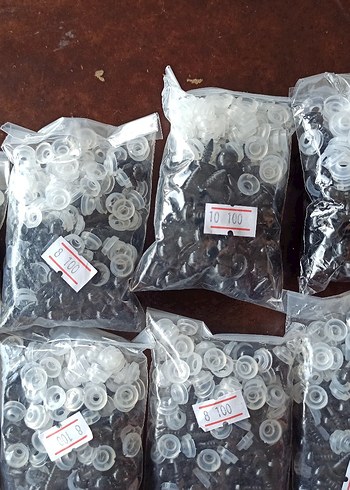 1 paket 6mm göz