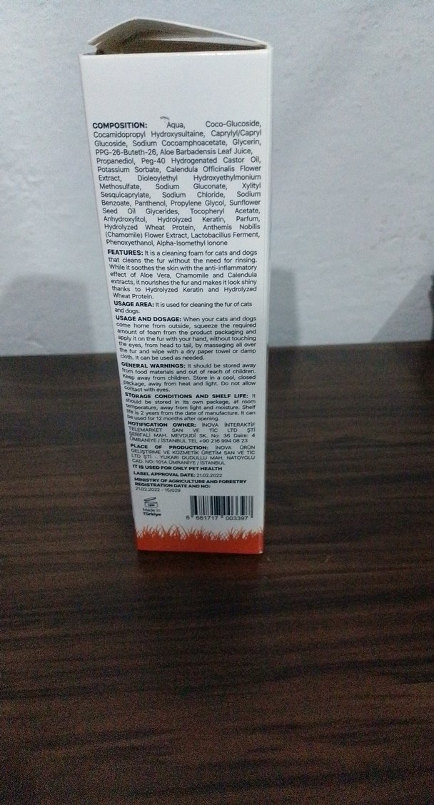 Hi Pet Su İçermeyen Parlak Camel Köpek Şampuanı - Görsel 2